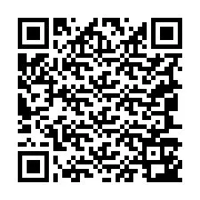 QR kód a telefonszámhoz +19047143944