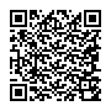 QR kód a telefonszámhoz +19047150316