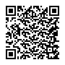 Kode QR untuk nomor Telepon +19047151259