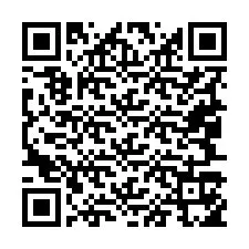 Codice QR per il numero di telefono +19047155827