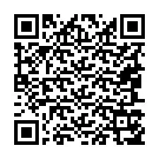 QR Code สำหรับหมายเลขโทรศัพท์ +19047157447