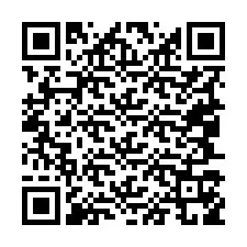 Código QR para número de teléfono +19047159063