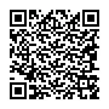 Kode QR untuk nomor Telepon +19047159442