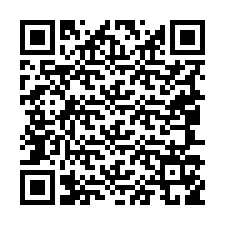 QR kód a telefonszámhoz +19047159606