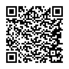 QR код за телефонен номер +19047171767