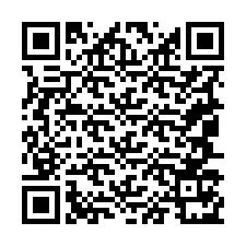 QR-Code für Telefonnummer +19047171771