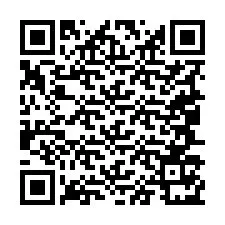 QR-код для номера телефона +19047171776