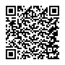 QR kód a telefonszámhoz +19047171779