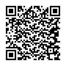 Codice QR per il numero di telefono +19047178323