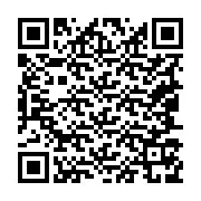 QR kód a telefonszámhoz +19047179199