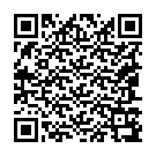 Código QR para número de teléfono +19047197459