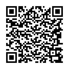 QR-Code für Telefonnummer +19047197852