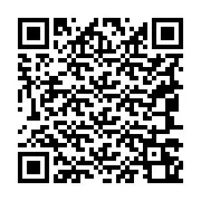 Código QR para número de telefone +19047260000