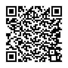 QR Code สำหรับหมายเลขโทรศัพท์ +19047260698