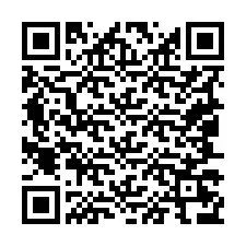Codice QR per il numero di telefono +19047276199