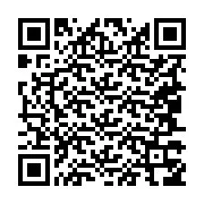 QR код за телефонен номер +19047356076