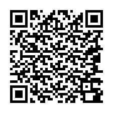 QR-koodi puhelinnumerolle +19047380988