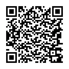 QR kód a telefonszámhoz +19047381945