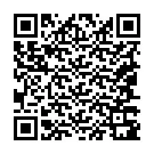 QR код за телефонен номер +19047381979