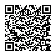 Código QR para número de telefone +19047385454