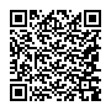 Código QR para número de telefone +19047389375