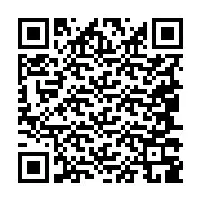 QR Code สำหรับหมายเลขโทรศัพท์ +19047389376