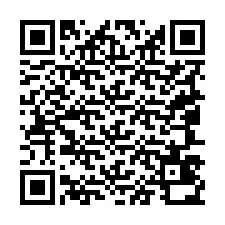 QR-koodi puhelinnumerolle +19047430508