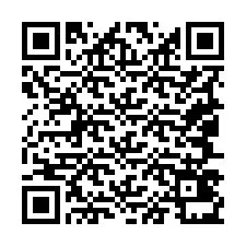 电话号码二维码 +19047431639