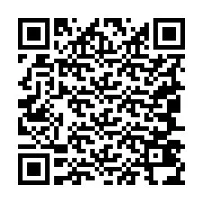 Codice QR per il numero di telefono +19047434334