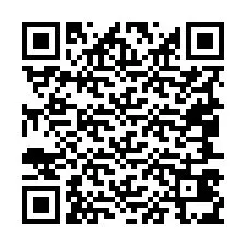 QR kód a telefonszámhoz +19047435083