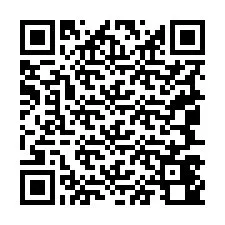 QR kód a telefonszámhoz +19047440120