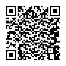 QR Code pour le numéro de téléphone +19047448337