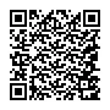 Código QR para número de telefone +19047501778