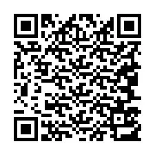 QR-Code für Telefonnummer +19047513532