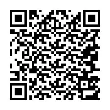 QR-code voor telefoonnummer +19047513537