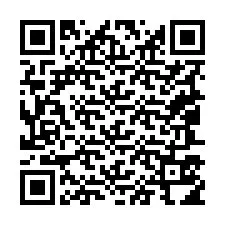 QR kód a telefonszámhoz +19047514059