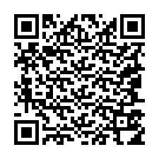 QR kód a telefonszámhoz +19047514068