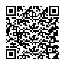 Código QR para número de telefone +19047514071