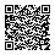 Kode QR untuk nomor Telepon +19047514072