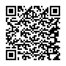 QR Code สำหรับหมายเลขโทรศัพท์ +19047514303