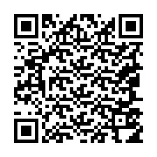 Kode QR untuk nomor Telepon +19047514319