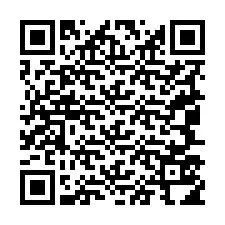 Código QR para número de teléfono +19047514320