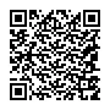 QR Code pour le numéro de téléphone +19047519071