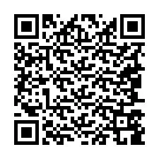 Código QR para número de telefone +19047589096