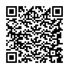 Código QR para número de telefone +19047589144