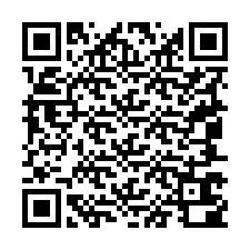 QR-koodi puhelinnumerolle +19047600080