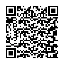 QR kód a telefonszámhoz +19047601024