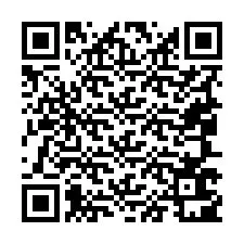 QR Code สำหรับหมายเลขโทรศัพท์ +19047601707