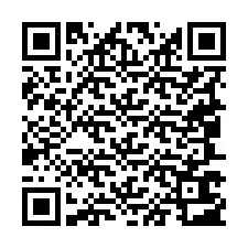 QR kód a telefonszámhoz +19047603146