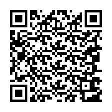 QR kód a telefonszámhoz +19047603242